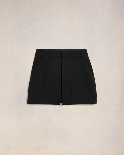 Mini Skirt With Panels - 4 - Ami Paris