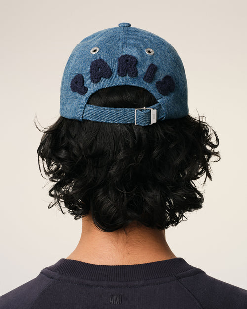 Blue Cotton Ami Paris Patch Trucker Cap - 6 - Ami Paris