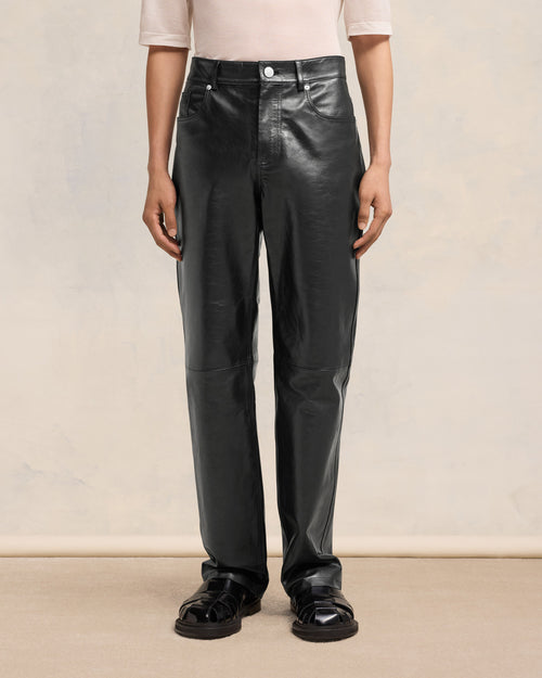 Straight Fit Trousers - 3 - Ami Paris